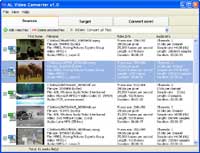 ALSoft Video Converter. MPEG to AVI, AVI to MPEG